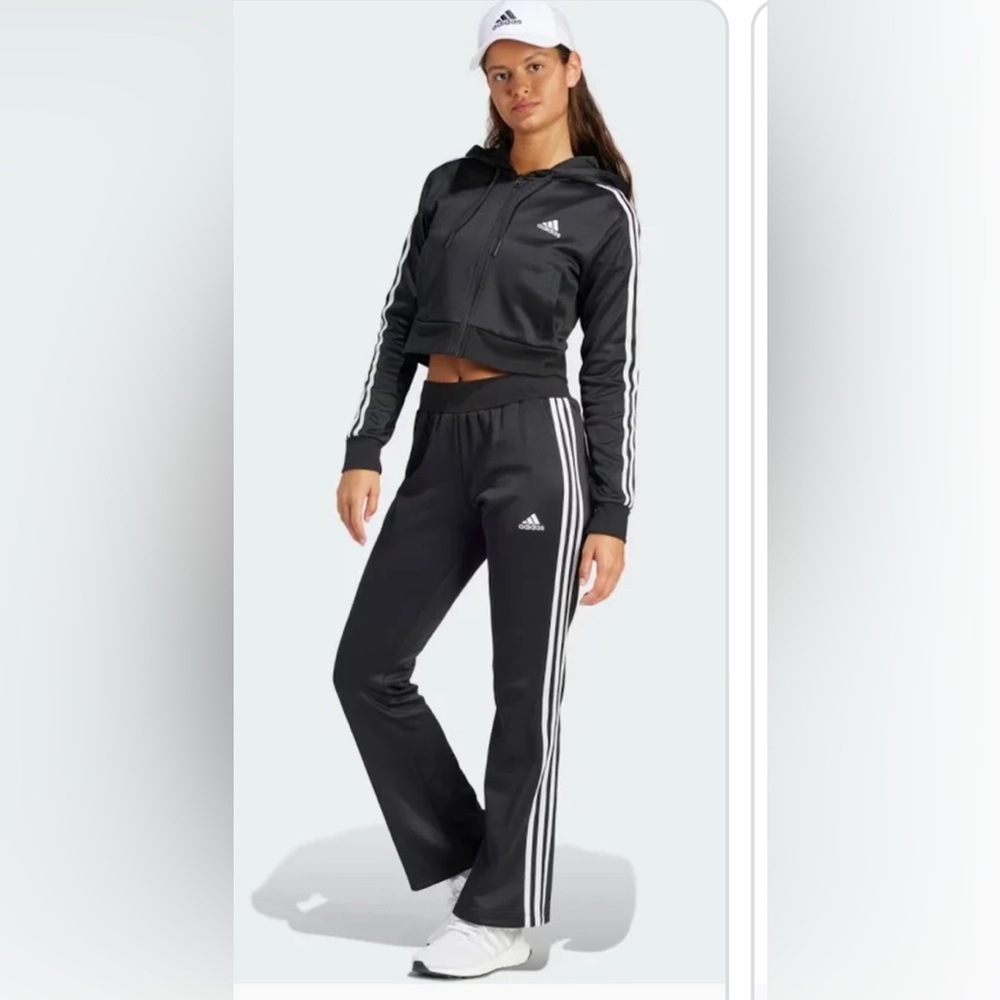 Adidas glam Black and White Hoodie